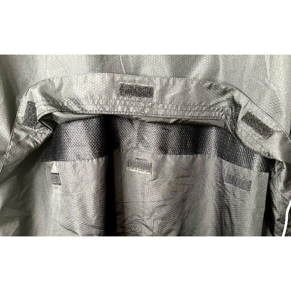 Kewl Mens Windbreaker Sports Jacket Hockey Full Zip Lined Vented Black Size XXL - Picture 10 of 16